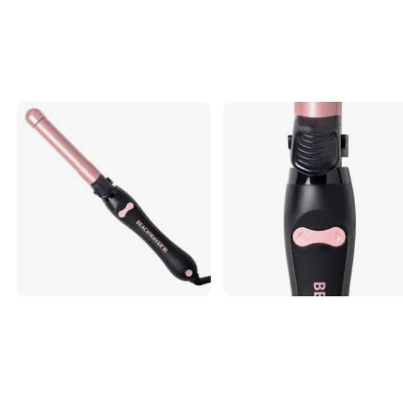 BEACHWAVER B1 - MIDNIGHT ROSE Rotating Curling Iron - 1" New - Picture 2 of 7